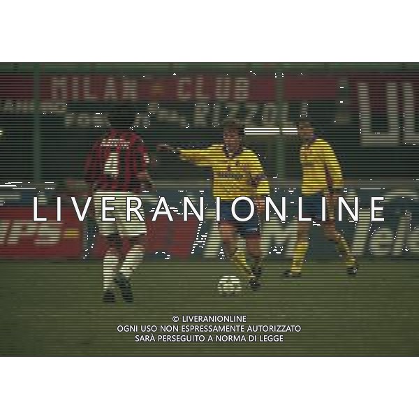 21-12-1997 MILANO-CAMPIONATO DI CALCIO SERIE A MILAN-BOLOGNA 0-0 NELLA FOTO GIANCARLO MAROCCHI AG ALDO LIVERANI SAS
