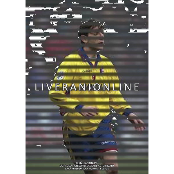 21-12-1997 MILANO-CAMPIONATO DI CALCIO SERIE A MILAN-BOLOGNA 0-0 NELLA FOTO AMEDEO MANGONE AG ALDO LIVERANI SAS