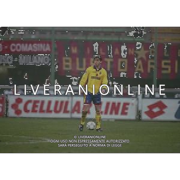 21-12-1997 MILANO-CAMPIONATO DI CALCIO SERIE A MILAN-BOLOGNA 0-0 NELLA FOTO AMEDEO MANGONE AG ALDO LIVERANI SAS