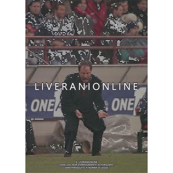 21-12-1997 MILANO-CAMPIONATO DI CALCIO SERIE A MILAN-BOLOGNA 0-0 NELLA FOTO RENZO ULIVIERI ALLENATORE BOLOGNA AG ALDO LIVERANI SAS