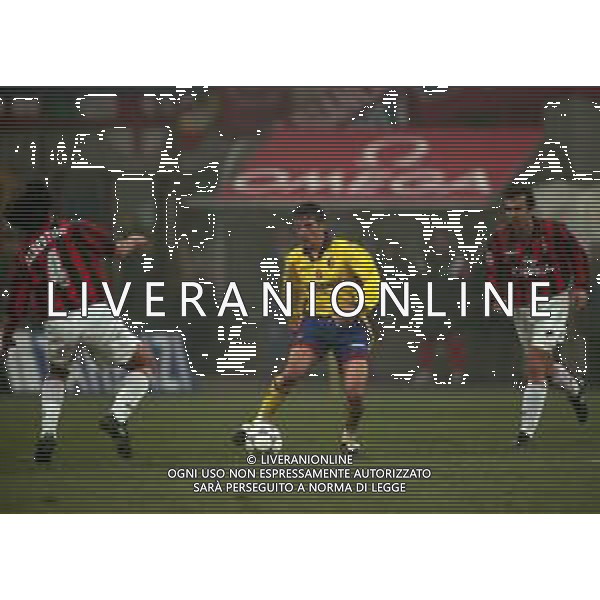 21-12-1997 MILANO-CAMPIONATO DI CALCIO SERIE A MILAN-BOLOGNA 0-0 NELLA FOTO OSCAR MAGONI AG ALDO LIVERANI SAS