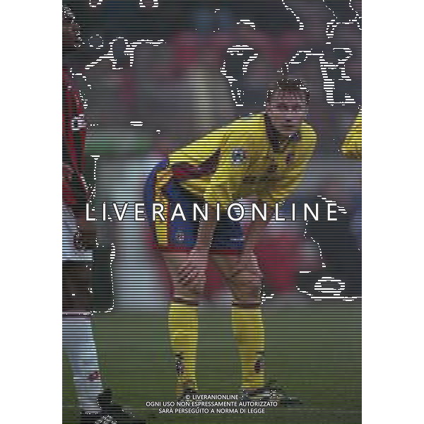 21-12-1997 MILANO-CAMPIONATO DI CALCIO SERIE A MILAN-BOLOGNA 0-0 NELLA FOTO KENNET ANDERSSON AG ALDO LIVERANI SAS