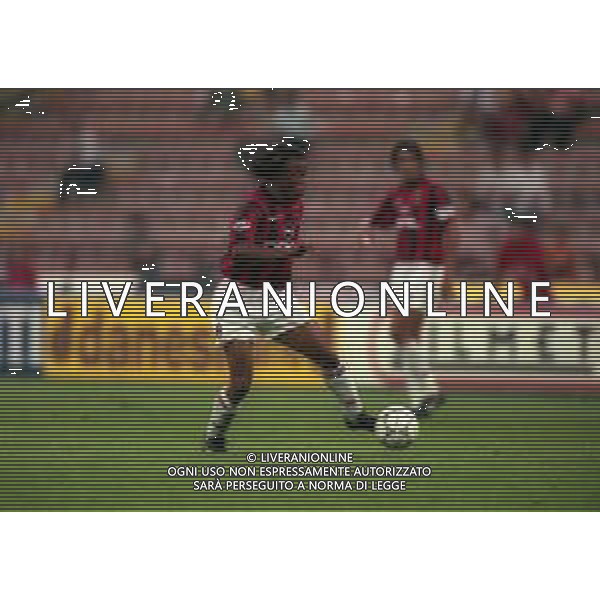 02-09-1997 MILANO-COPPA ITALIA MILAN REGGIANA 0-0 NELLA FOTO EDGARD DAVIDS AG ALDO LIVERANI SAS