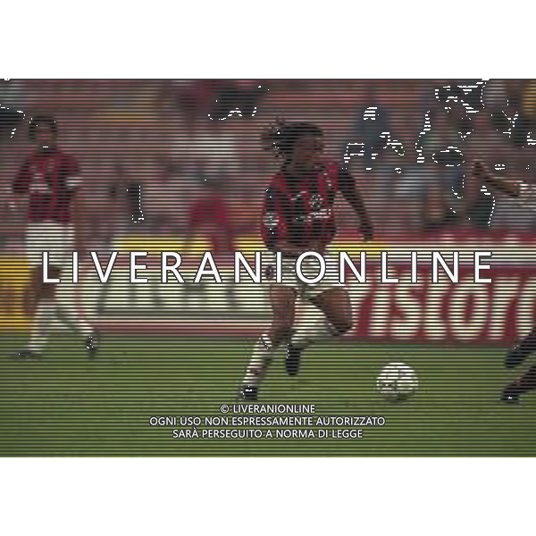 02-09-1997 MILANO-COPPA ITALIA MILAN REGGIANA 0-0 NELLA FOTO EDGARD DAVIDS AG ALDO LIVERANI SAS