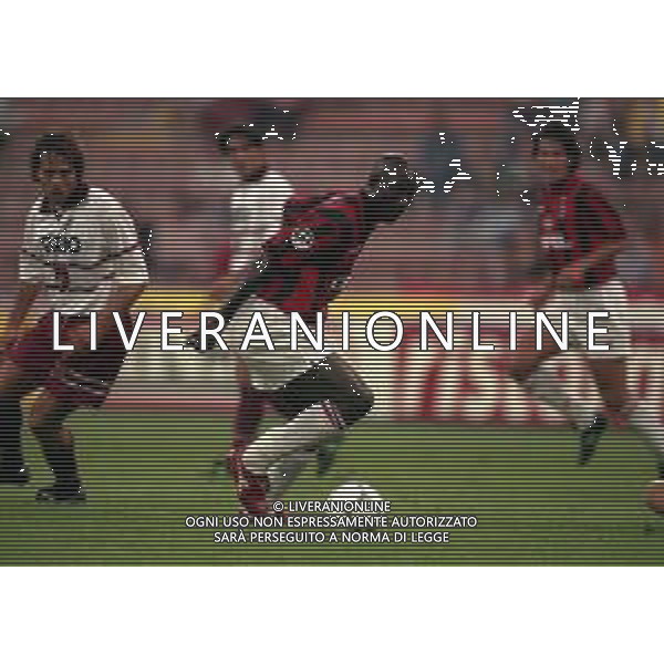 02-09-1997 MILANO-COPPA ITALIA MILAN REGGIANA 0-0 NELLA FOTO GEORGE WEAH AG ALDO LIVERANI SAS