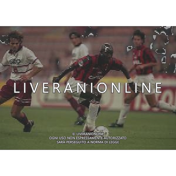 02-09-1997 MILANO-COPPA ITALIA MILAN REGGIANA 0-0 NELLA FOTO GEORGE WEAH AG ALDO LIVERANI SAS