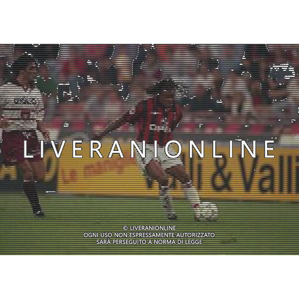 02-09-1997 MILANO-COPPA ITALIA MILAN REGGIANA 0-0 NELLA FOTO EDGARD DAVIDS AG ALDO LIVERANI SAS