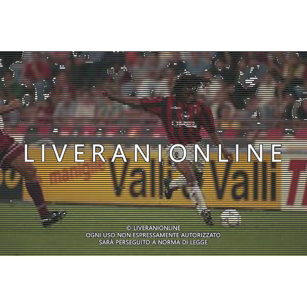 02-09-1997 MILANO-COPPA ITALIA MILAN REGGIANA 0-0 NELLA FOTO EDGARD DAVIDS AG ALDO LIVERANI SAS