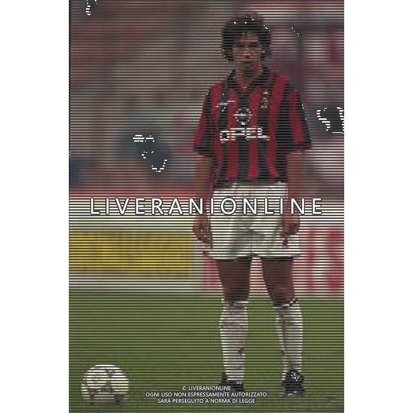 02-09-1997 MILANO-COPPA ITALIA MILAN REGGIANA 0-0 NELLA FOTO DEMETRIO ALBERTINI AG ALDO LIVERANI SAS