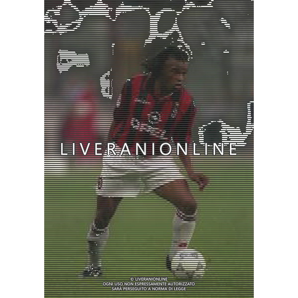 02-09-1997 MILANO-COPPA ITALIA MILAN REGGIANA 0-0 NELLA FOTO EDGARD DAVIDS AG ALDO LIVERANI SAS