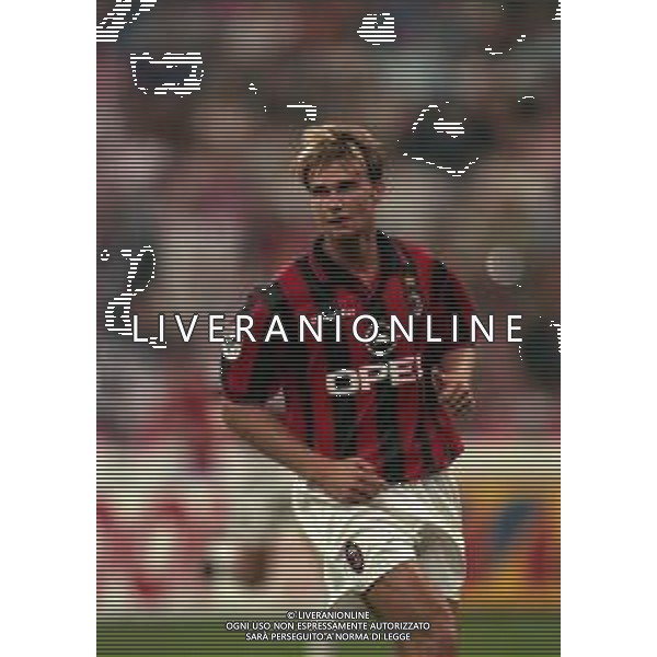 02-09-1997 MILANO-COPPA ITALIA MILAN REGGIANA 0-0 NELLA FOTO ANDREAS ANDERSSON AG ALDO LIVERANI SAS
