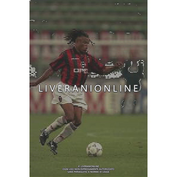02-09-1997 MILANO-COPPA ITALIA MILAN REGGIANA 0-0 NELLA FOTO EDGARD DAVIDS AG ALDO LIVERANI SAS