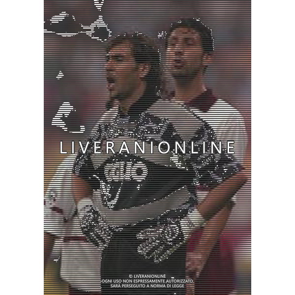 02-09-1997 MILANO-COPPA ITALIA MILAN REGGIANA 0-0 NELLA FOTO GIANLUCA BERTI AG ALDO LIVERANI SAS