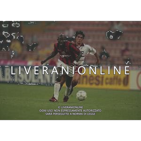 02-09-1997 MILANO-COPPA ITALIA MILAN REGGIANA 0-0 NELLA FOTO GEORGE WEAH AG ALDO LIVERANI SAS