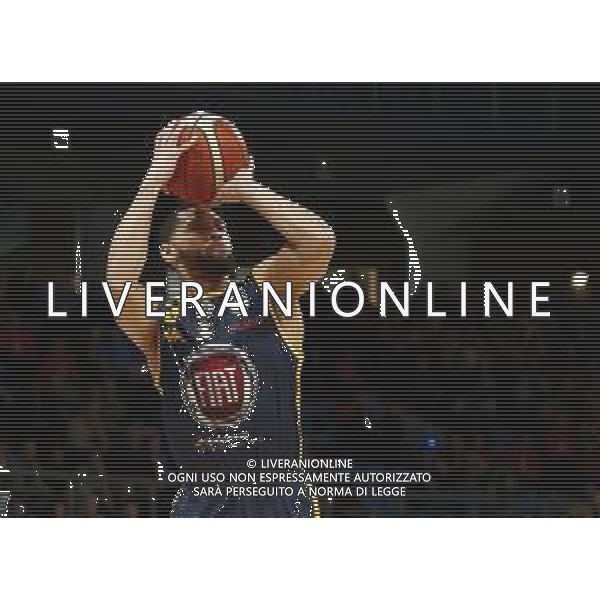 Lega Basket serie A Victoria Libertas Pesaro - Fiat Torino 13/01/2019 nella foto: Hobson Darington (Fiat Torino) ©Claudio Zamagni/Agenzia Aldo Liverani Hobson Darington (Fiat Torino) during basketball match between Victoria Libertas Pallacanestro Pesaro and Fiat Torino at Adriatic Arena in Pesaro on October 13 2019 photo credit Claudio Zamagni/Aldo Liverani Photo Agency