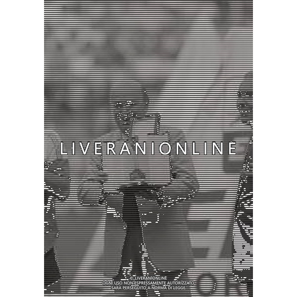 1990-1991 RETROSPETTIVA PAOLO MANTOVANI PRESIDENTE SAMPDORIA CALCIO NELLA FOTO PAOLO MANTOVANI PRESIDENTE SAMPDORIA CALCIO AG ALDO LIVERANI SAS
