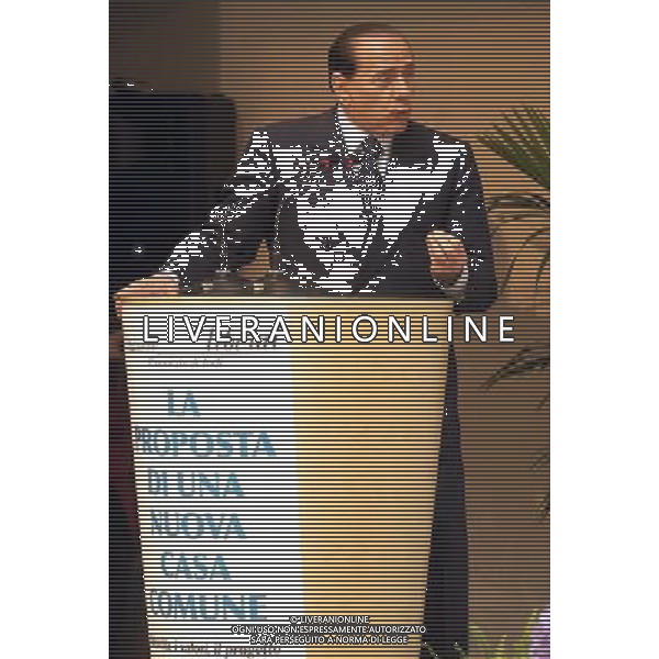 ROMA, 19-05-2005 SEMINARIO \'PER UNA NUOVA CASA DELLE IDEE\'. NELLA FOTO: SILVIO BERLUSCONI PH AG.ALDO LIVERANI