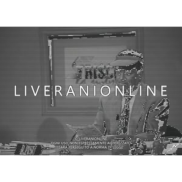1991 COLOGNO MONZESE-TRASMISSIONE TELEVISIVA STRISCIA LA NOTIZIA NELLA FOTO RAFFAELE PISU AG ALDO LIVERANI SAS