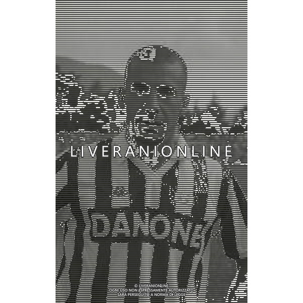 1992-1993 RETROSPETTIVA GIANLUCA VIALLI CALCIATORE NELLA FOTO GIANLUCA VIALLI CON LA MAGLIA DELLA JUVENTUS AG ALDO LIVERANI SAS