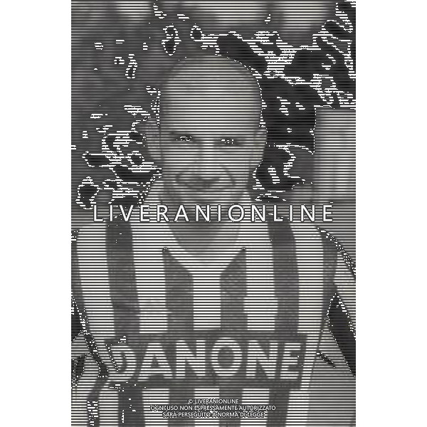 RETROSPETTIVA GIANLUCA VIALLI CALCIATORE NELLA FOTO GIANLUCA VIALLI CON LA MAGLIA DELLA JUVENTUS AG ALDO LIVERANI SAS