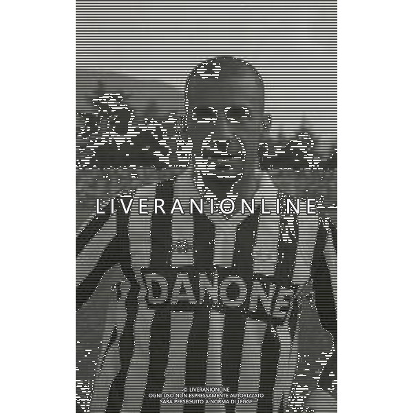 1992-1993 RETROSPETTIVA GIANLUCA VIALLI CALCIATORE NELLA FOTO GIANLUCA VIALLI CON LA MAGLIA DELLA JUVENTUS AG ALDO LIVERANI SAS