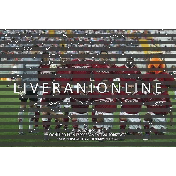 PERUGIA 19/07/2003 TERZO TURNO INTERTOTO 2003 PERUGIA-ALLIANSSI NELLA FOTO: FORMAZIONE PERUGIA* FOTO GIANNI NUCCI/AGENZIA ALDO LIVERANI