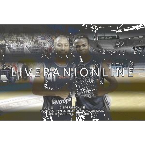 FAENZA 20 01 2019 LE NATURELLE-FORTITUDO SERIE A2 NELLA FOTO KENNY HASBROUCK E SIMON UGOCHUKWU FORTITUDO BOLOGNA FOTO GIANNI SANNA-AG ALDO LIVERANI SAS