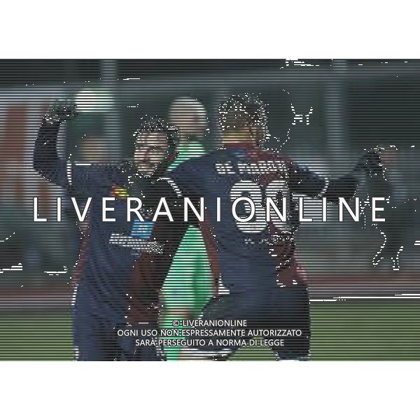 19 01 2019 IMOLA ROMEO GALLI IMOLESE CALCIO-GIANA ERMINO SERIE C NELLA FOTO LUCA BELCASTRO E MICHAEL DE MARCHI IMOLESE CALCIO foto gianni sanna-ag aldo liverani sas