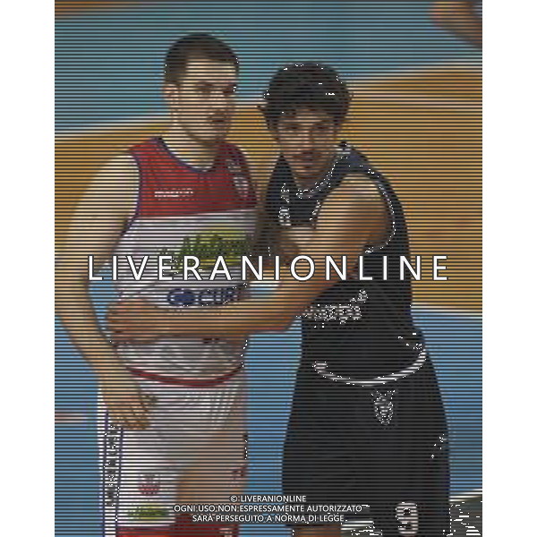 19 01 2019 FAENZA LE NATURELLE-FORTITUDO BOLOGNA BASKET SERIE A2 NELLA FOTO ALESSANDRO SIMIONI E BENEVELLI ANDREA FOTO GIANNI SANNA-AG ALDO LIVERANI SAS