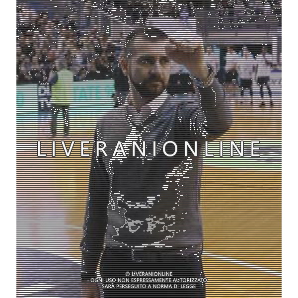 19 01 2019 FAENZA LE NATURELLE-FORTITUDO BOLOGNA BASKET SERIE A2 NELLA FOTO EMANUELE DI PAOLANTONIO ALLENATORE LE NATURELLE IMOLA FOTO GIANNI SANNA-AG ALDO LIVERANI SAS