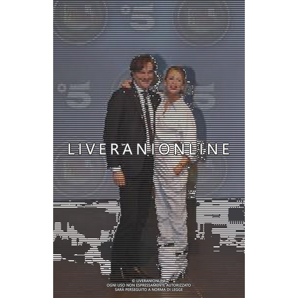 Milano ( MI ) 22/01/2019 Mediaset - Photocall Isola dei Famosi Nella foto: Giancarlo Scheri e Alessia Marcuzzi PH Lauro Montagnini / AGENZIA ALDO LIVERANI SAS