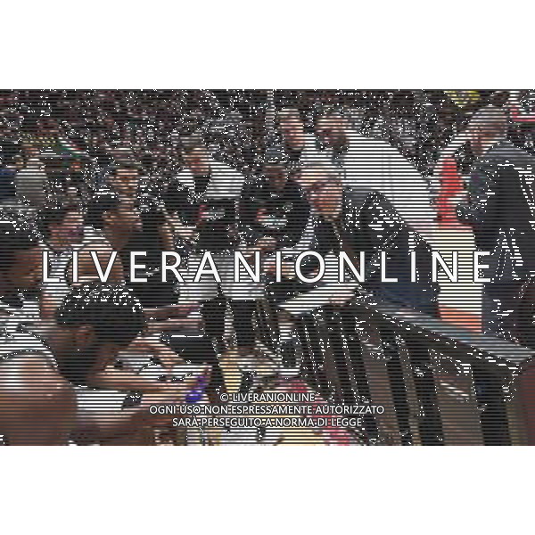 Segafredo Virtus Bologna - Besiktas Sompo Japan Istanbul Basket Champions League PalaDozza 23.01.2019 Nella Foto allenatore Stefano Sacripanti ©OPTIMAFOTO / AGENZIA ALDO LIVERANI SAS
