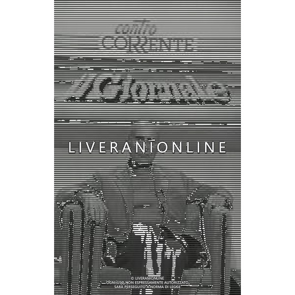 1986 MILANO-TRASMISSIONE TELEVISIVA CONTRO CORRENTE CONDUCE PAOLO GRANZOTTO NELLA FOTO INDRO MONTANELLI AG ALDO LIVERANI SAS