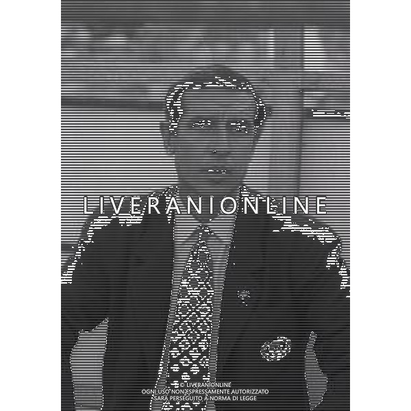 1989-1990 RETROSPETTIVA ALBERTO BIGON ALLENATORE CALCIO NELLA FOTO ALBERTO BIGON ALLENATORE NAPOLI CALCIO AG ALDO LIVERANI SAS