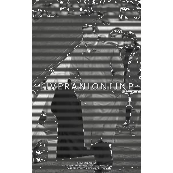 1989-1990 RETROSPETTIVA ALBERTO BIGON ALLENATORE CALCIO NELLA FOTO ALBERTO BIGON ALLENATORE NAPOLI CALCIO AG ALDO LIVERANI SAS