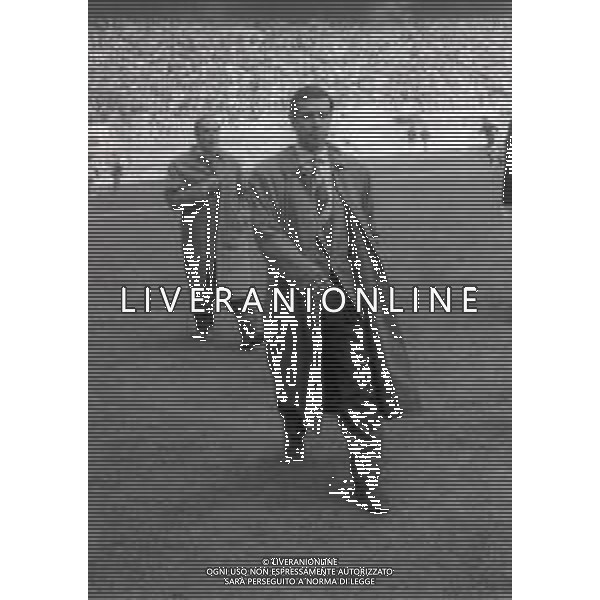 1989-1990 RETROSPETTIVA ALBERTO BIGON ALLENATORE CALCIO NELLA FOTO ALBERTO BIGON ALLENATORE NAPOLI CALCIO AG ALDO LIVERANI SAS