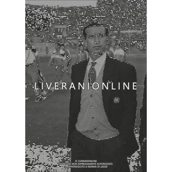 1989-1990 RETROSPETTIVA ALBERTO BIGON ALLENATORE CALCIO NELLA FOTO ALBERTO BIGON ALLENATORE NAPOLI CALCIO AG ALDO LIVERANI SAS