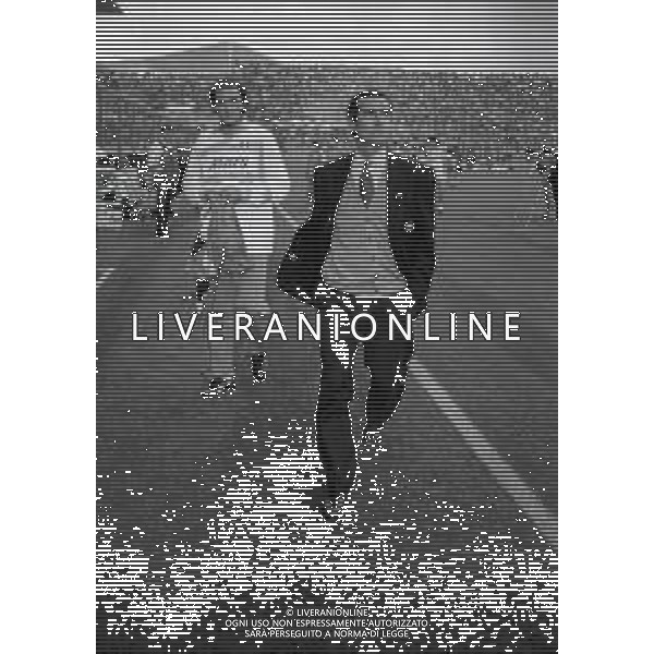 1989-1990 RETROSPETTIVA ALBERTO BIGON ALLENATORE CALCIO NELLA FOTO ALBERTO BIGON ALLENATORE NAPOLI CALCIO AG ALDO LIVERANI SAS
