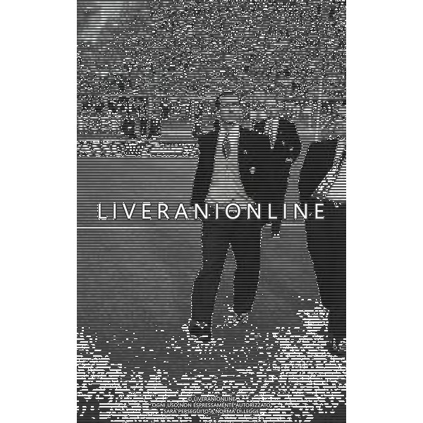 1989-1990 RETROSPETTIVA ALBERTO BIGON ALLENATORE CALCIO NELLA FOTO ALBERTO BIGON ALLENATORE NAPOLI CALCIO AG ALDO LIVERANI SAS
