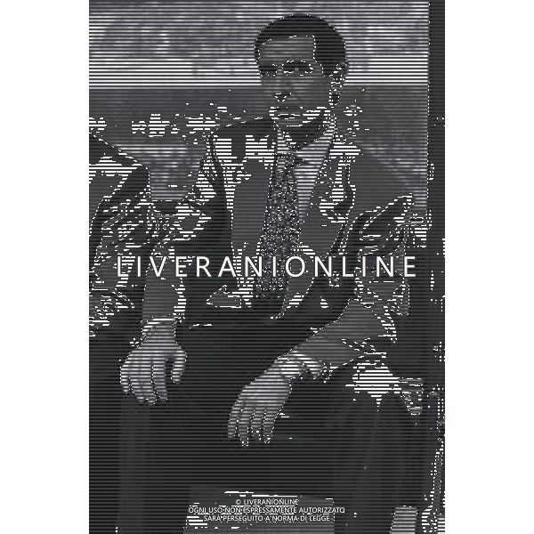 1989-1990 RETROSPETTIVA ALBERTO BIGON ALLENATORE CALCIO NELLA FOTO ALBERTO BIGON ALLENATORE NAPOLI CALCIO AG ALDO LIVERANI SAS