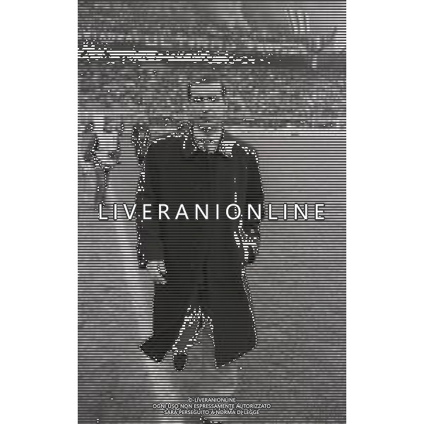 1989-1990 RETROSPETTIVA ALBERTO BIGON ALLENATORE CALCIO NELLA FOTO ALBERTO BIGON ALLENATORE NAPOLI CALCIO AG ALDO LIVERANI SAS