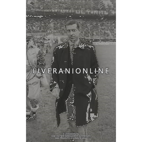 1989-1990 RETROSPETTIVA ALBERTO BIGON ALLENATORE CALCIO NELLA FOTO ALBERTO BIGON ALLENATORE NAPOLI CALCIO AG ALDO LIVERANI SAS
