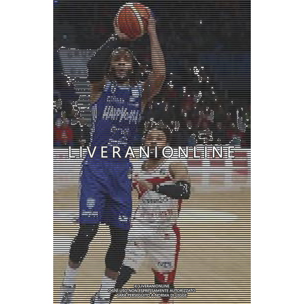 Lega Basket serie A 26/01/2019 Victoria Libertas Pesaro - Happy Casa Brindisi nella foto: Banks Adrian (Happy Casa Brindisi) ©Claudio Zamagni/Agenzia Aldo Liverani / AGENZIA ALDO LIVERANI SAS
