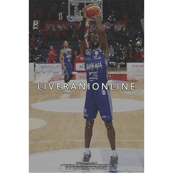 Lega Basket serie A 26/01/2019 Victoria Libertas Pesaro - Happy Casa Brindisi nella foto: Brown John (Happy Casa Brindisi) ©Claudio Zamagni/Agenzia Aldo Liverani / AGENZIA ALDO LIVERANI SAS