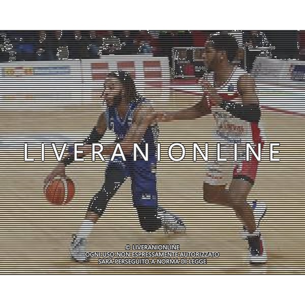 Lega Basket serie A 26/01/2019 Victoria Libertas Pesaro - Happy Casa Brindisi nella foto: Banks Adrian (Happy Casa Brindisi) ©Claudio Zamagni/Agenzia Aldo Liverani / AGENZIA ALDO LIVERANI SAS