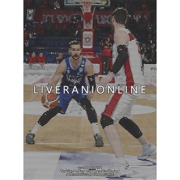 Lega Basket serie A 26/01/2019 Victoria Libertas Pesaro - Happy Casa Brindisi nella foto: Moraschini Riccardo (Happy Casa Brindisi) ©Claudio Zamagni/Agenzia Aldo Liverani / AGENZIA ALDO LIVERANI SAS