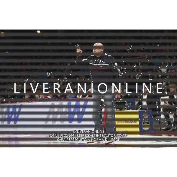 Lega Basket serie A 26/01/2019 Victoria Libertas Pesaro - Happy Casa Brindisi nella foto: Coach Boniciolli Matteo (V.L. Pesaro) ©Claudio Zamagni/Agenzia Aldo Liverani / AGENZIA ALDO LIVERANI SAS