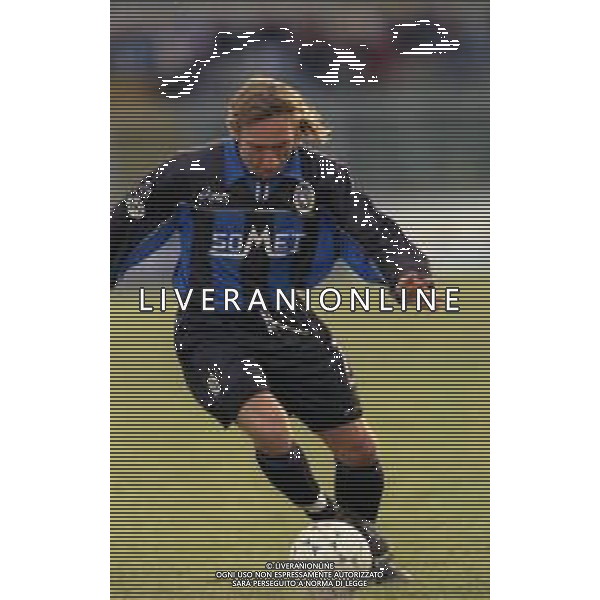 07-02-1999 BERGAMO CAMPIONATO DI CALCIO SERIE B ATALANTA CHIEVO 1-1 NELLA FOTO MARCO NAPPI AG ALDO LIVERANI SAS