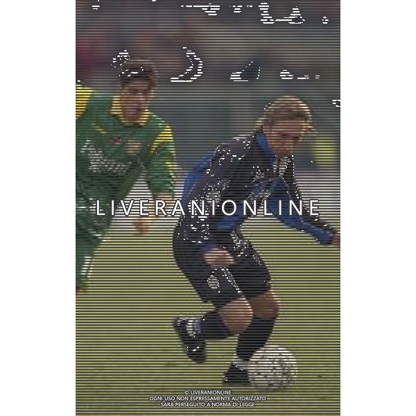 07-02-1999 BERGAMO CAMPIONATO DI CALCIO SERIE B ATALANTA CHIEVO 1-1 NELLA FOTO MARCO NAPPI AG ALDO LIVERANI SAS