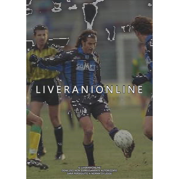 07-02-1999 BERGAMO CAMPIONATO DI CALCIO SERIE B ATALANTA CHIEVO 1-1 NELLA FOTO CRISTIANO DONI AG ALDO LIVERANI SAS